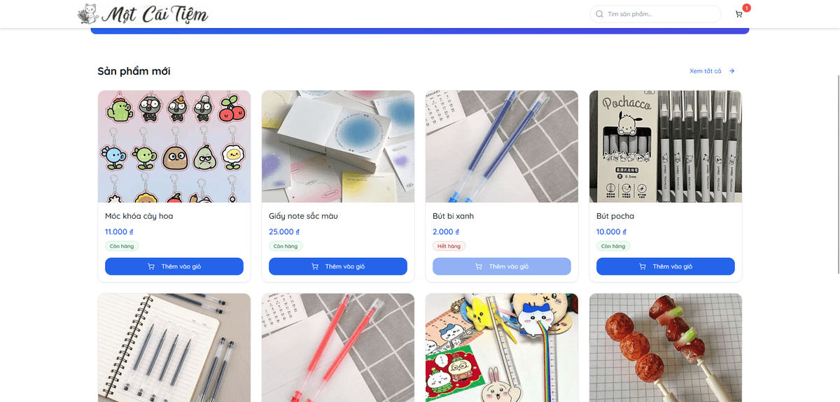 MeoStationery - E-Commerce Web App gallery image 2